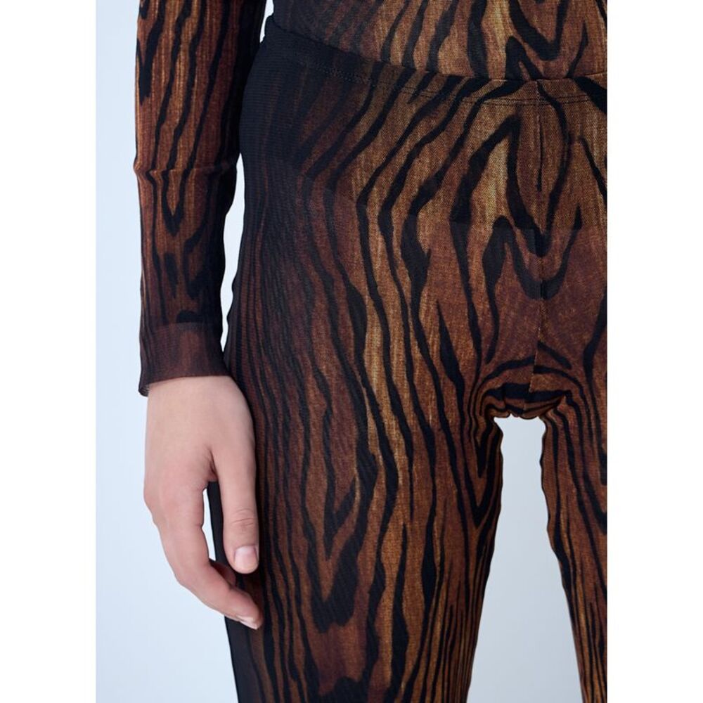 Jean Paul Gaultier Women Wood Mesh Pants - Picture 5 of 6